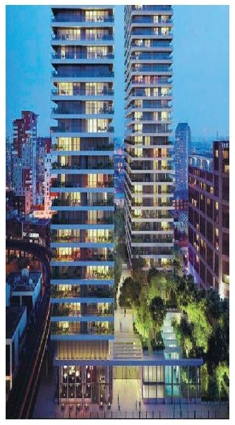 Rendering of building from page 2 of the file '2024-10-25 - Design Brief - D02-02-23-0051'