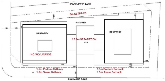 Construction site plan for project from page 13 of the file '2024-10-25 - Design Brief - D02-02-23-0051'