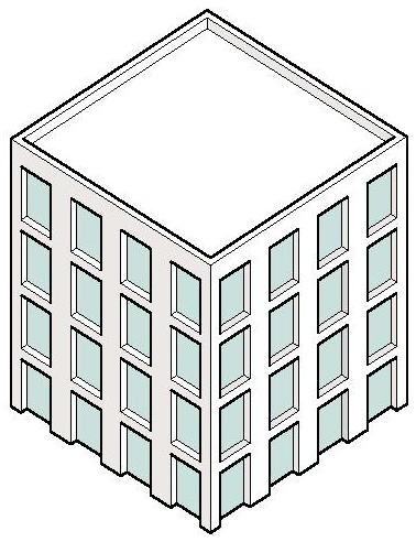 Rendering of building from page 35 of the file '2024-10-25 - Design Brief - D02-02-23-0051'