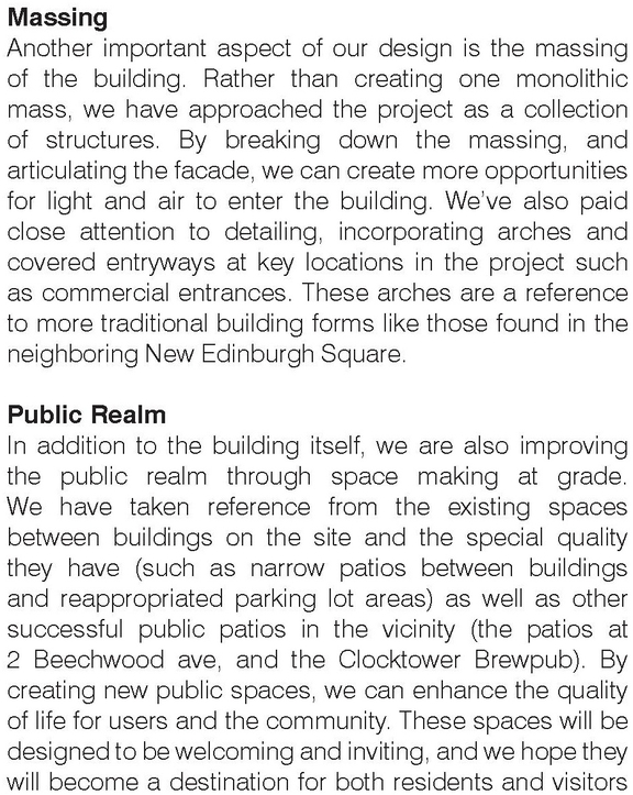Rendering of building from page 22 of the file '2024-07-12 - Design Brief - D02-02-23-0052'
