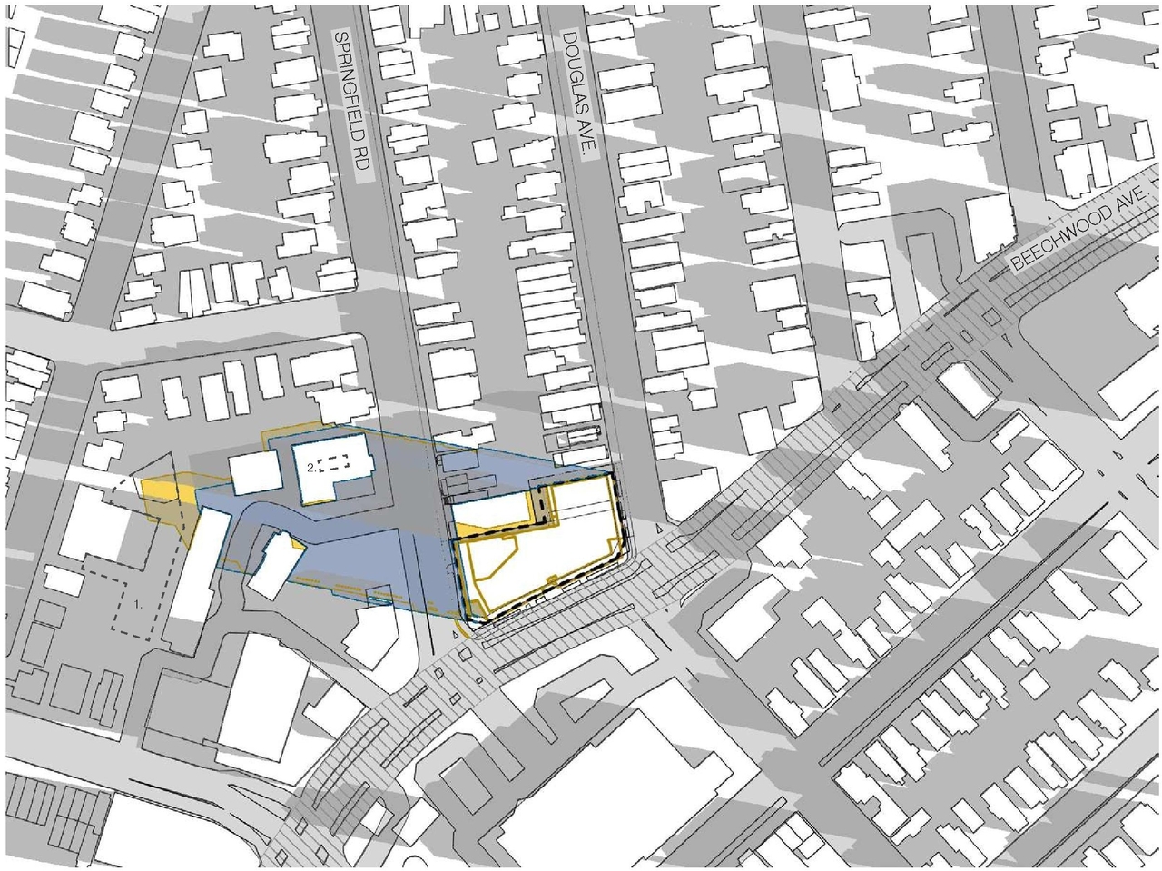 Construction site plan for project from page 23 of the file '2024-07-12 - Design Brief - D02-02-23-0052'