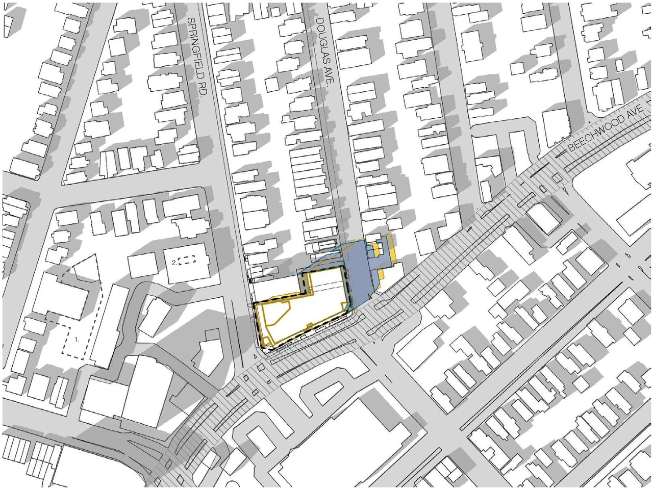Construction site plan for project from page 25 of the file '2024-07-12 - Design Brief - D02-02-23-0052'