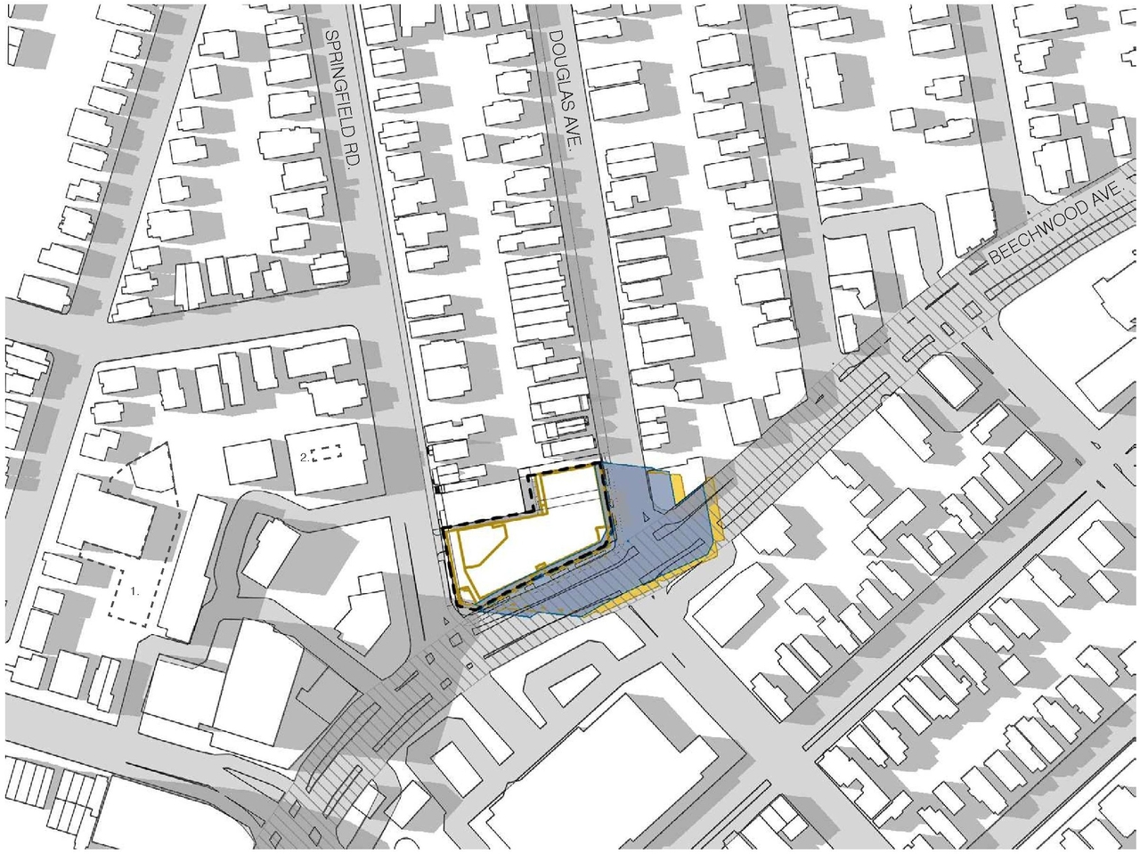 Construction site plan for project from page 30 of the file '2024-07-12 - Design Brief - D02-02-23-0052'
