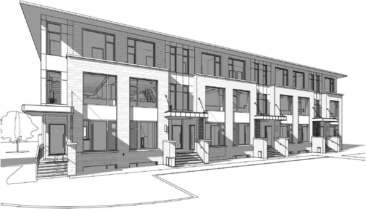 Rendering of building from page 2 of the file '2022-06-14 - Design Brief - D02-02-23-0055'