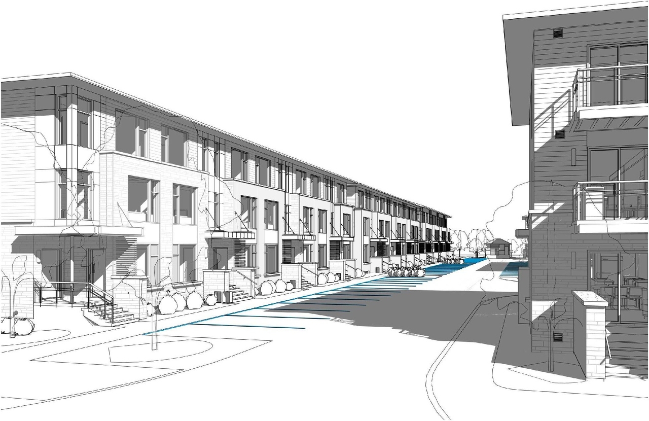 Rendering of building from page 3 of the file '2022-06-14 - Design Brief - D02-02-23-0055'