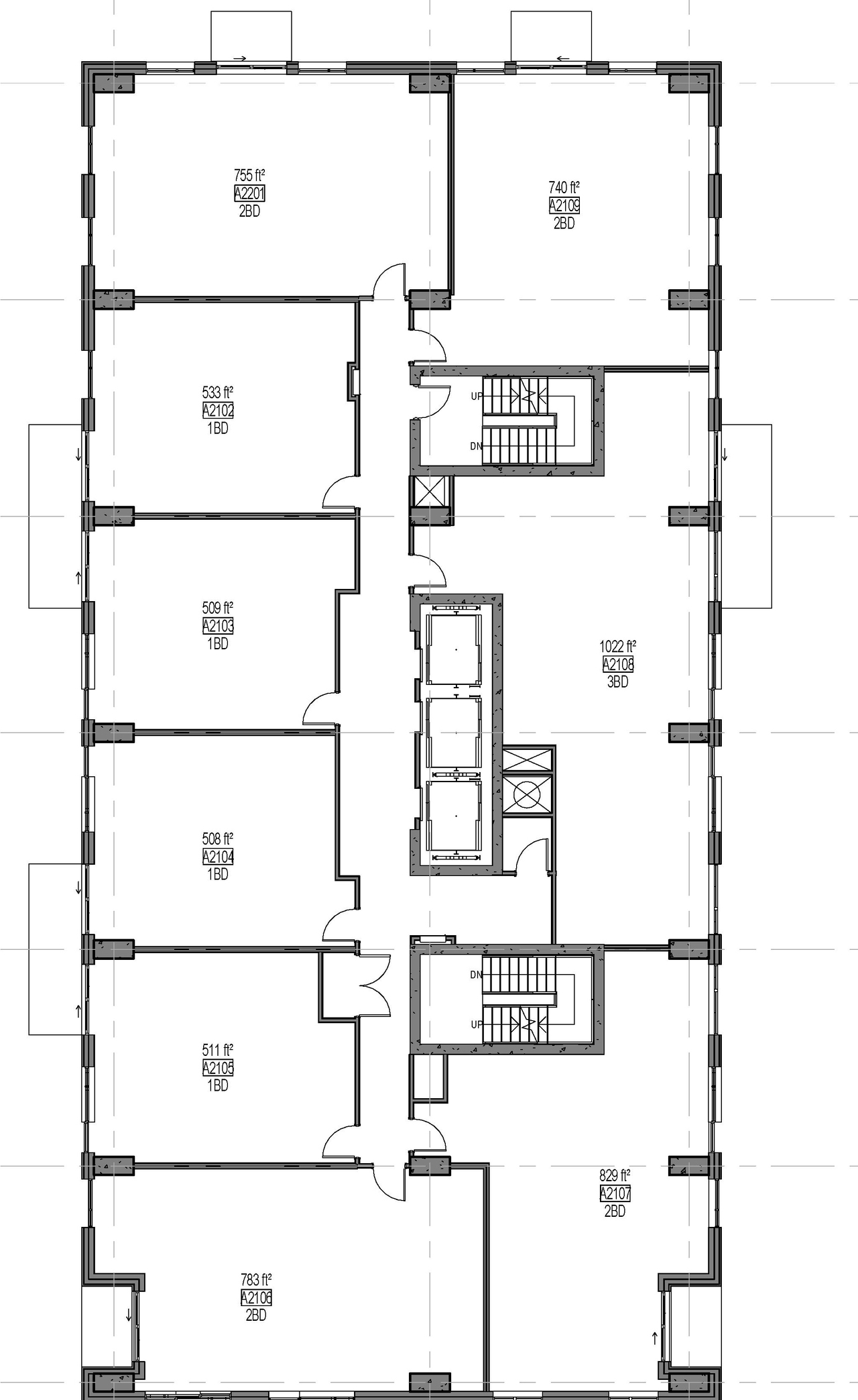 Floor plan for project from page 12 of the file '2023-06-15 - Floor Plans - D02-02-23-0056'