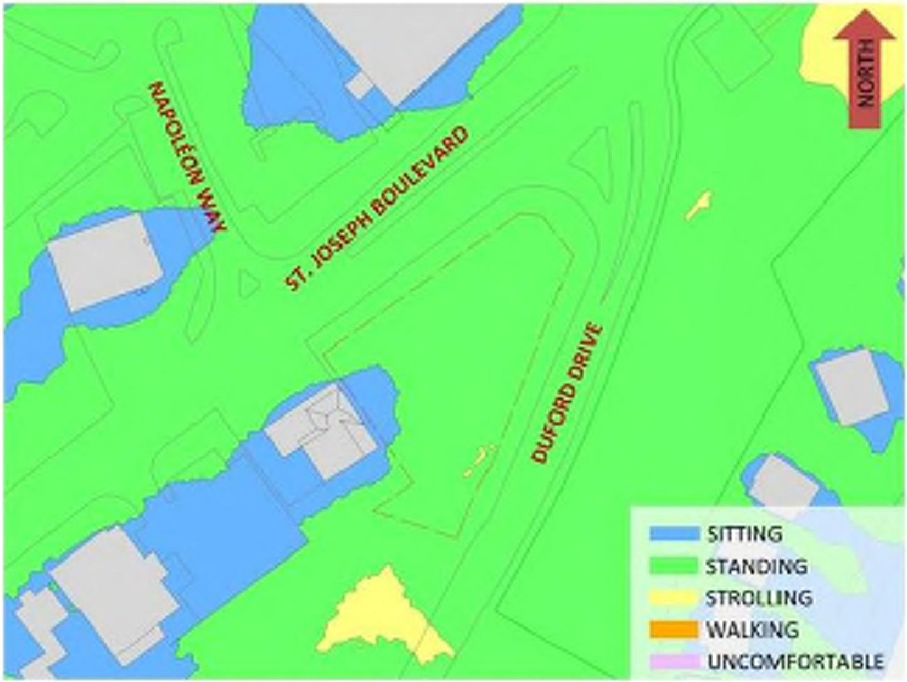 Construction site plan for project from page 35 of the file '2024-03-19 - Urban Design Review Panel Slide Deck - D02-02-23-0057'