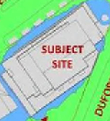 Construction site plan for project from page 38 of the file '2024-03-19 - Urban Design Review Panel Slide Deck - D02-02-23-0057'