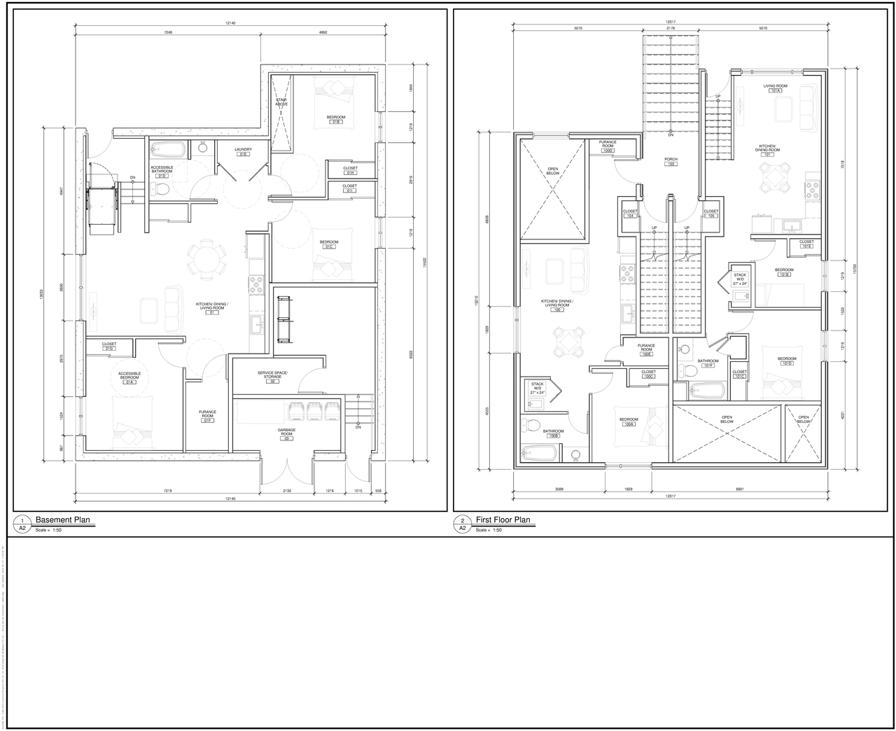 Floor plan for project from page 1 of the file '2024-05-27 - Floor Plans - D02-02-23-0060'