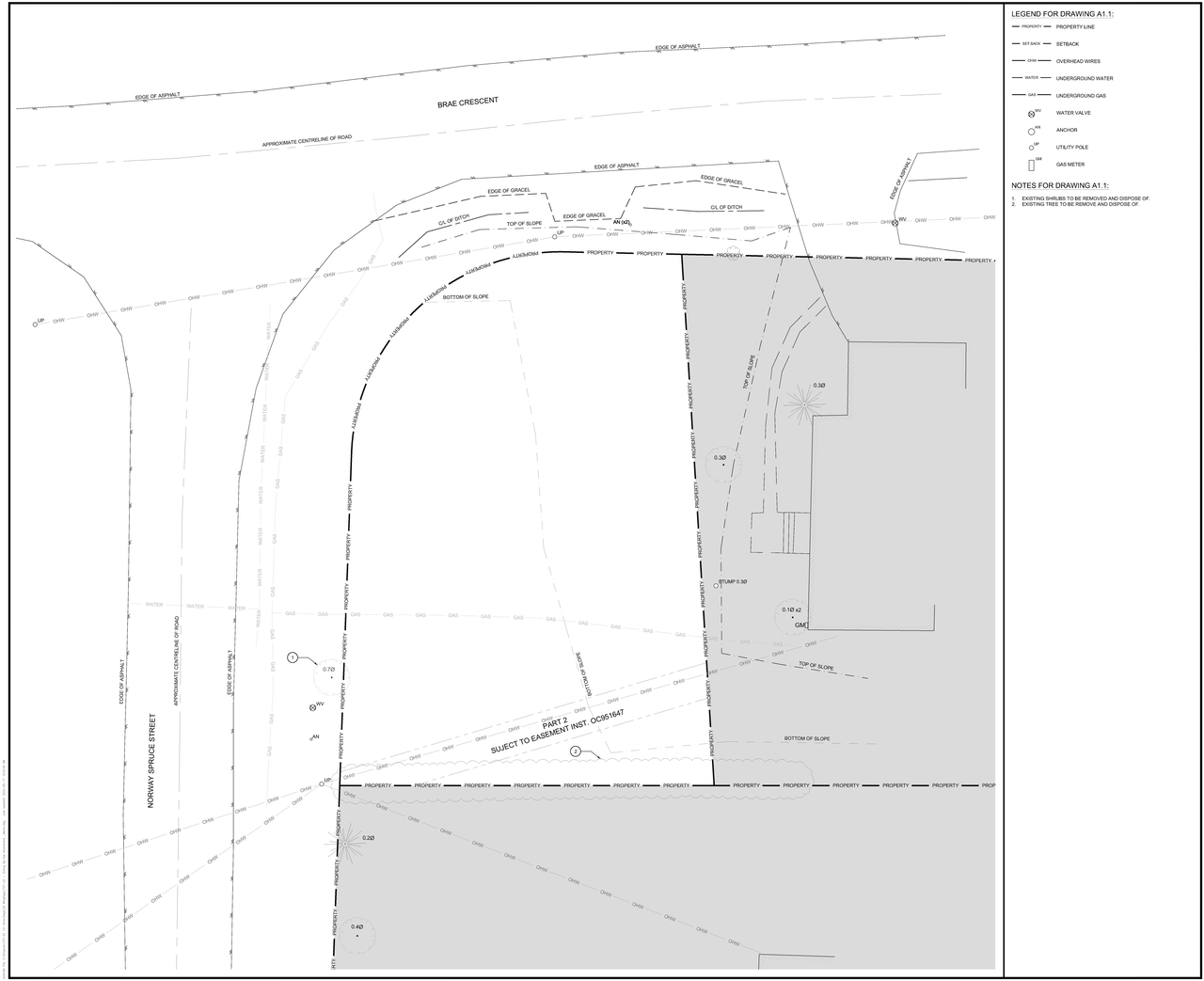 Construction site plan for project from page 2 of the file '2023-07-04 - Architectural Plans and Renders - D02-02-23-0060'