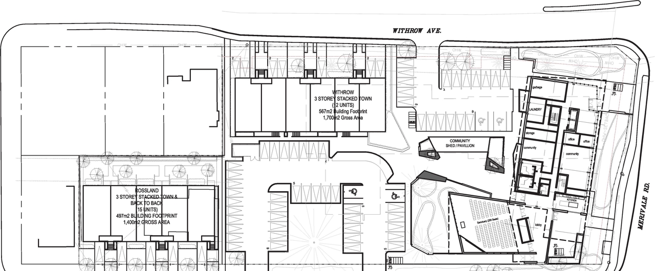Floor plan for project from page 25 of the file '2024-04-08 - Design Brief - D02-02-23-0062'