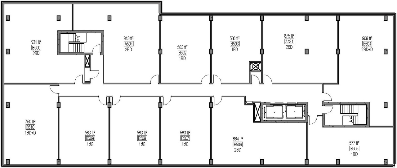 Floor plan for project from page 84 of the file '2024-06-21 - Design Brief - D02-02-23-0076'
