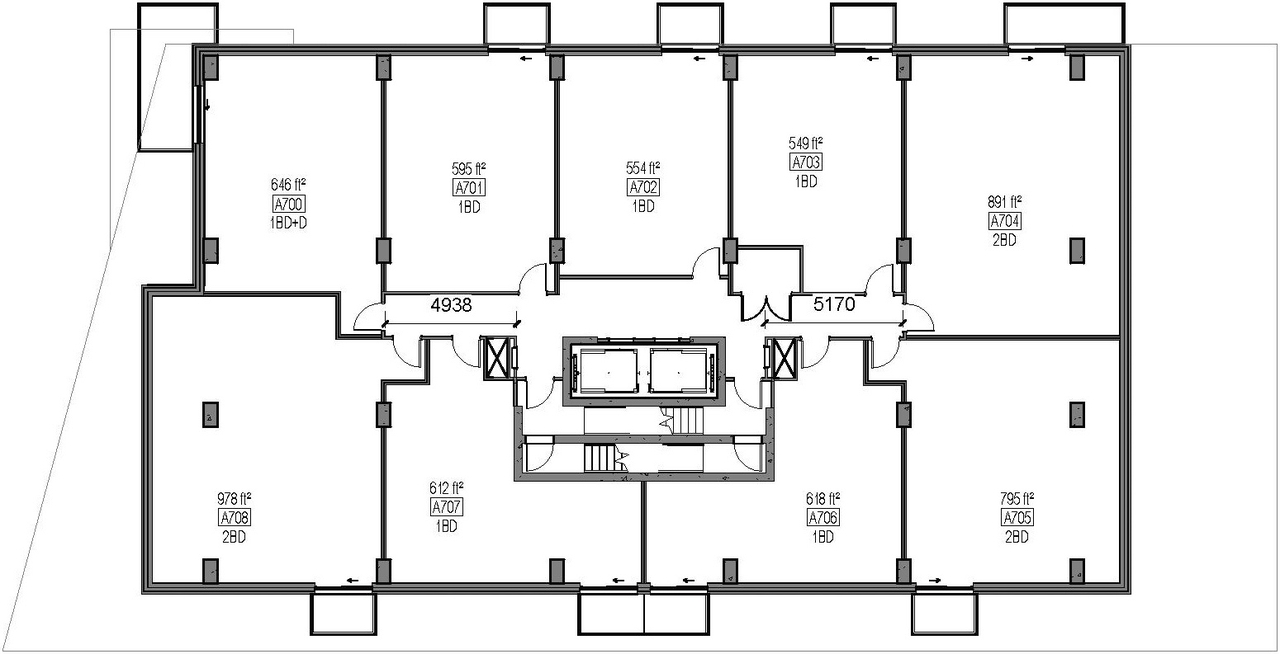 Floor plan for project from page 85 of the file '2024-06-21 - Design Brief - D02-02-23-0076'