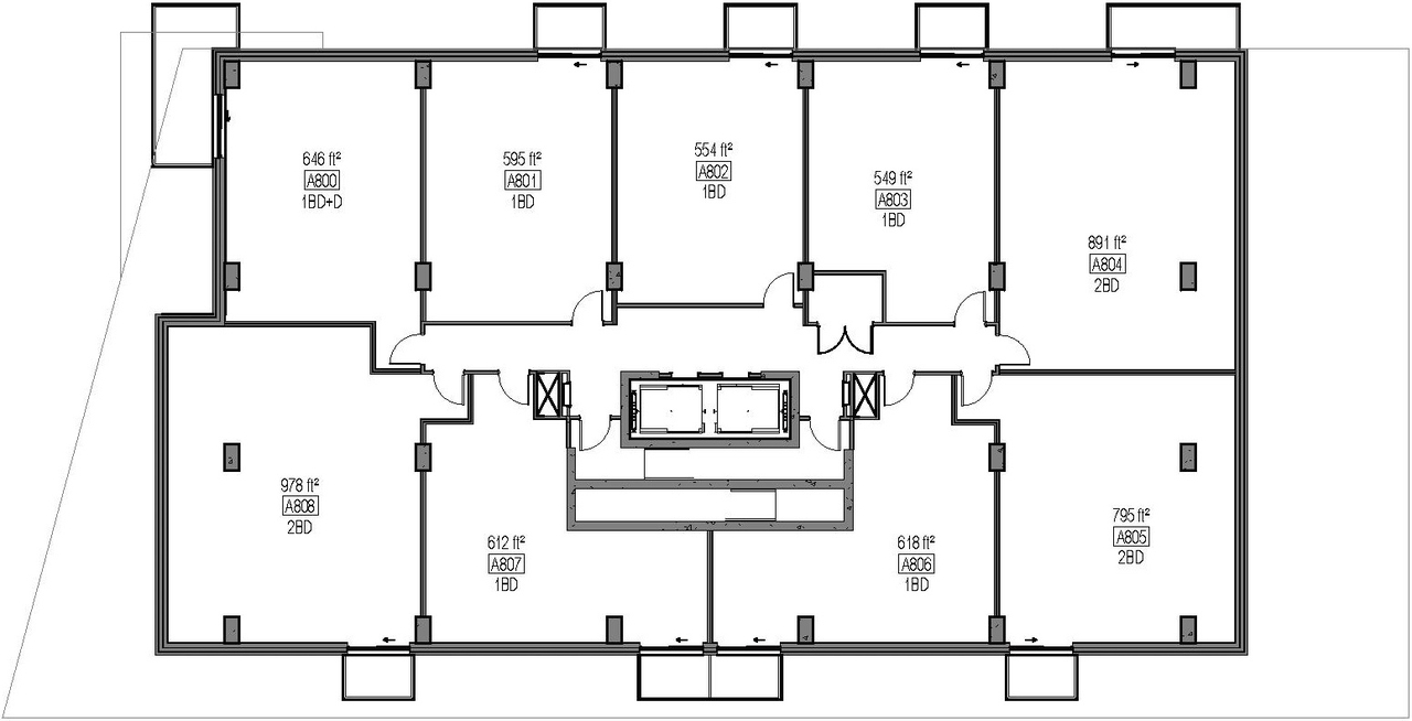 Floor plan for project from page 86 of the file '2024-06-21 - Design Brief - D02-02-23-0076'