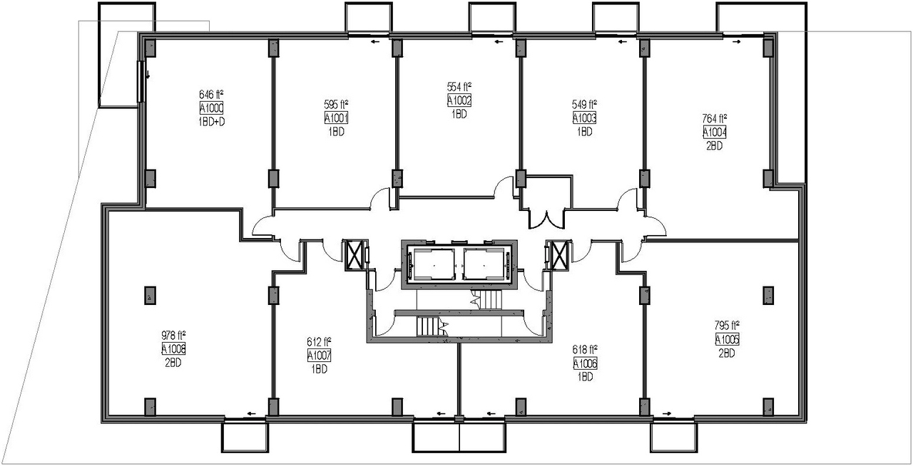 Floor plan for project from page 87 of the file '2024-06-21 - Design Brief - D02-02-23-0076'