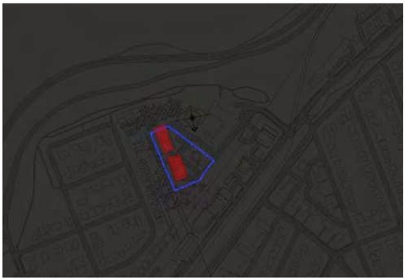 Construction site plan for project from page 95 of the file '2024-06-21 - Design Brief - D02-02-23-0076'