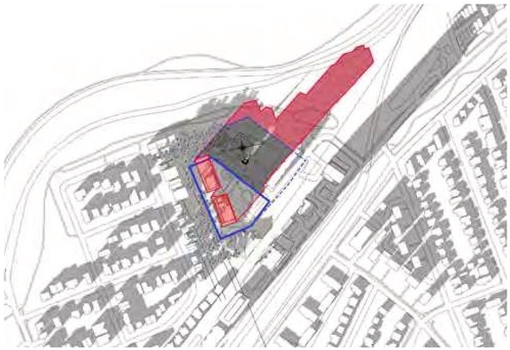 Construction site plan for project from page 96 of the file '2024-06-21 - Design Brief - D02-02-23-0076'