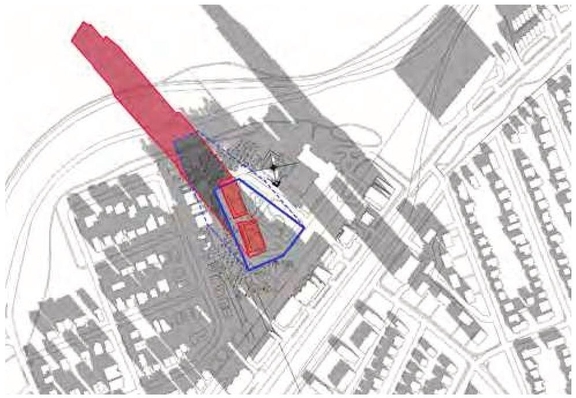 Construction site plan for project from page 96 of the file '2024-06-21 - Design Brief - D02-02-23-0076'