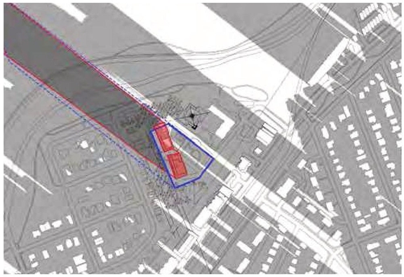 Construction site plan for project from page 96 of the file '2024-06-21 - Design Brief - D02-02-23-0076'