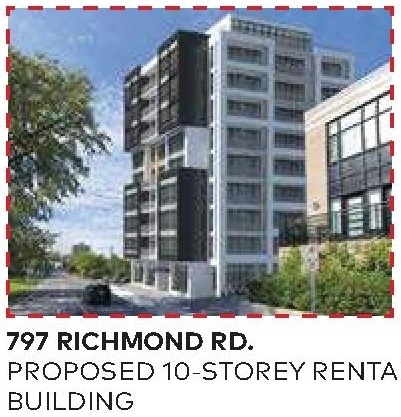 Rendering of building from page 30 of the file '2023-11-24 - Design Brief - D02-02-23-0076'