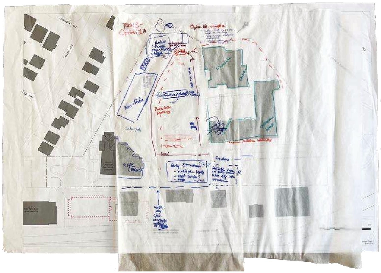Construction site plan for project from page 34 of the file '2023-11-24 - Design Brief - D02-02-23-0076'