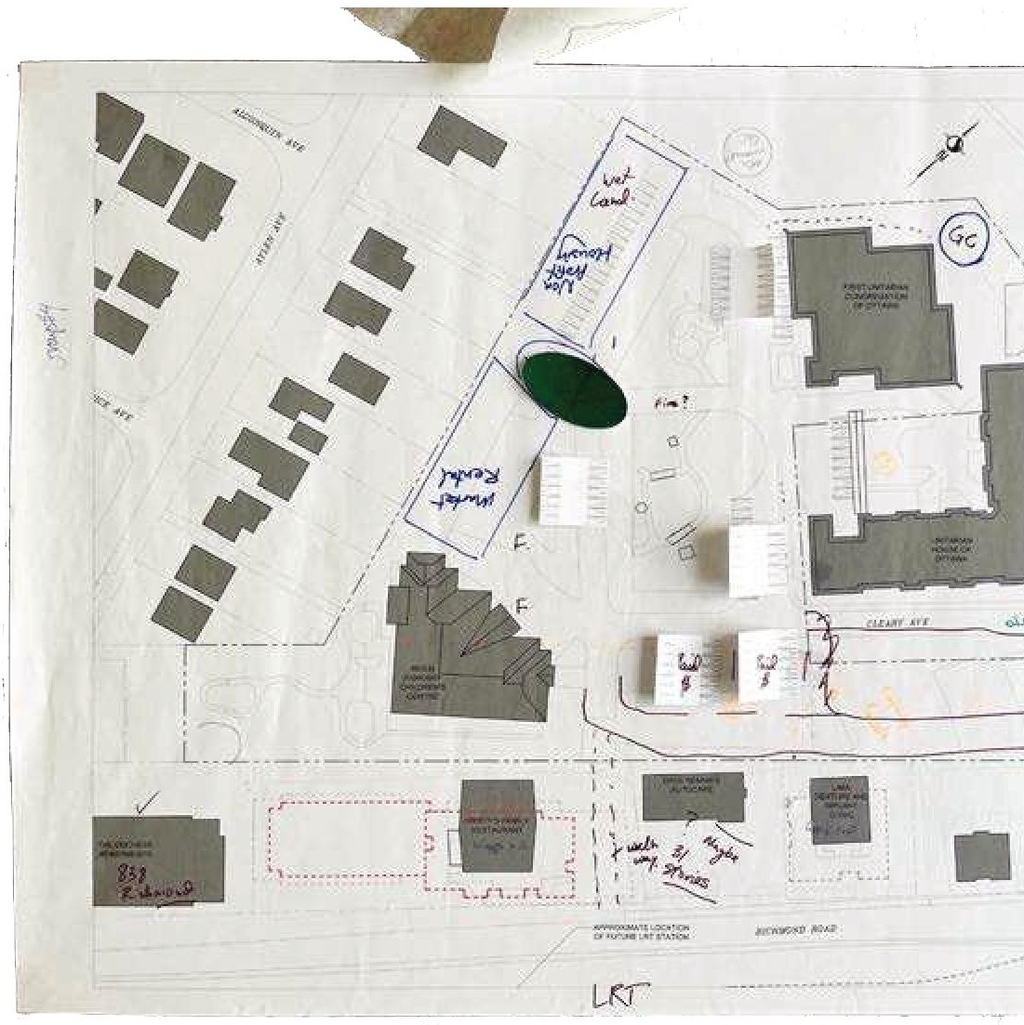 Construction site plan for project from page 34 of the file '2023-11-24 - Design Brief - D02-02-23-0076'
