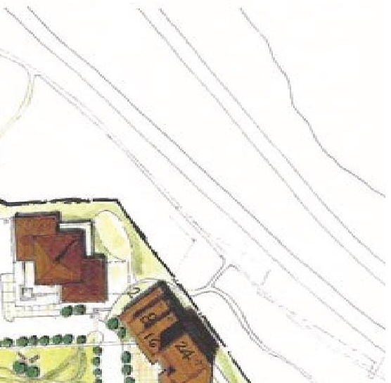 Construction site plan for project from page 35 of the file '2023-11-24 - Design Brief - D02-02-23-0076'