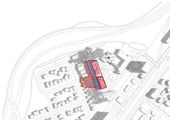 Construction site plan for project from page 69 of the file '2023-11-24 - Design Brief - D02-02-23-0076'
