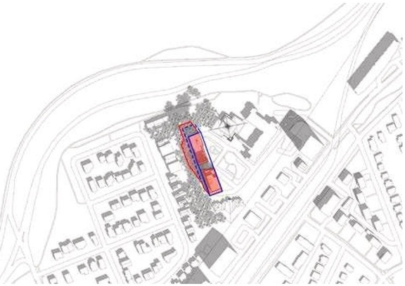 Construction site plan for project from page 70 of the file '2023-11-24 - Design Brief - D02-02-23-0076'