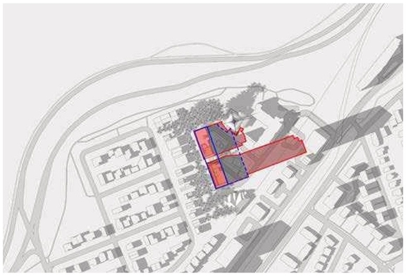 Construction site plan for project from page 70 of the file '2023-11-24 - Design Brief - D02-02-23-0076'