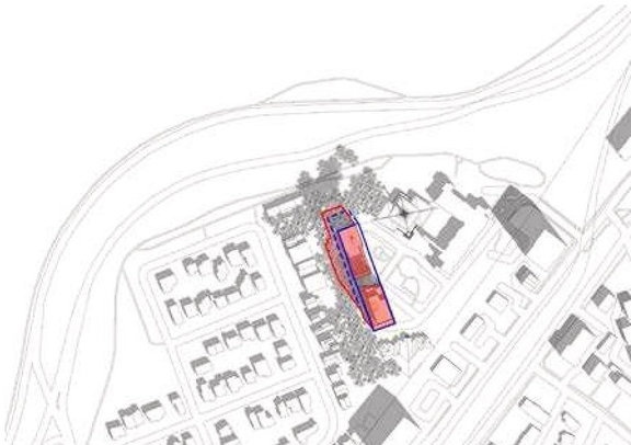 Construction site plan for project from page 70 of the file '2023-11-24 - Design Brief - D02-02-23-0076'