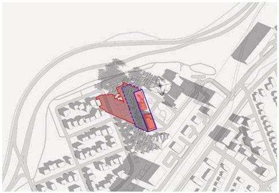 Construction site plan for project from page 70 of the file '2023-11-24 - Design Brief - D02-02-23-0076'