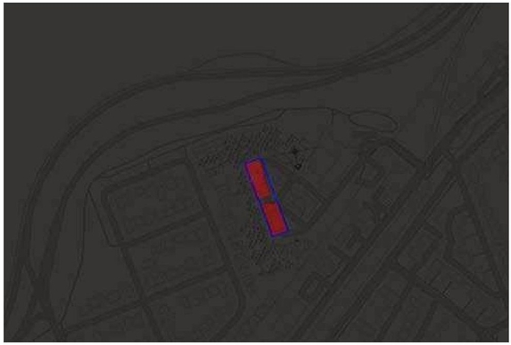 Construction site plan for project from page 71 of the file '2023-11-24 - Design Brief - D02-02-23-0076'