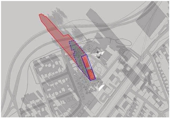 Construction site plan for project from page 71 of the file '2023-11-24 - Design Brief - D02-02-23-0076'