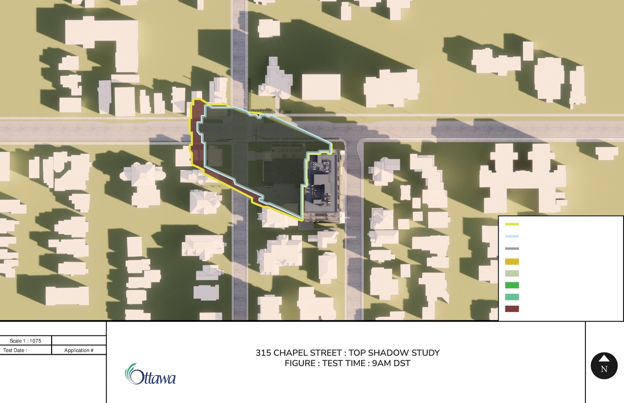 Construction site plan for project from page 60 of the file '2024-02-12 - Urban Design Review Panel - D02-02-24-0003'