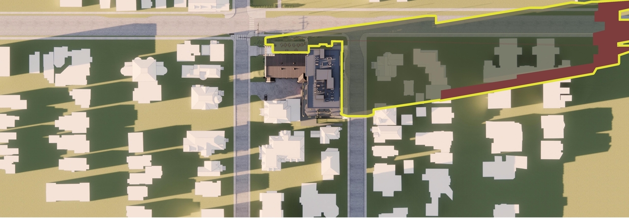Construction site plan for project from page 69 of the file '2024-02-12 - Urban Design Review Panel - D02-02-24-0003'
