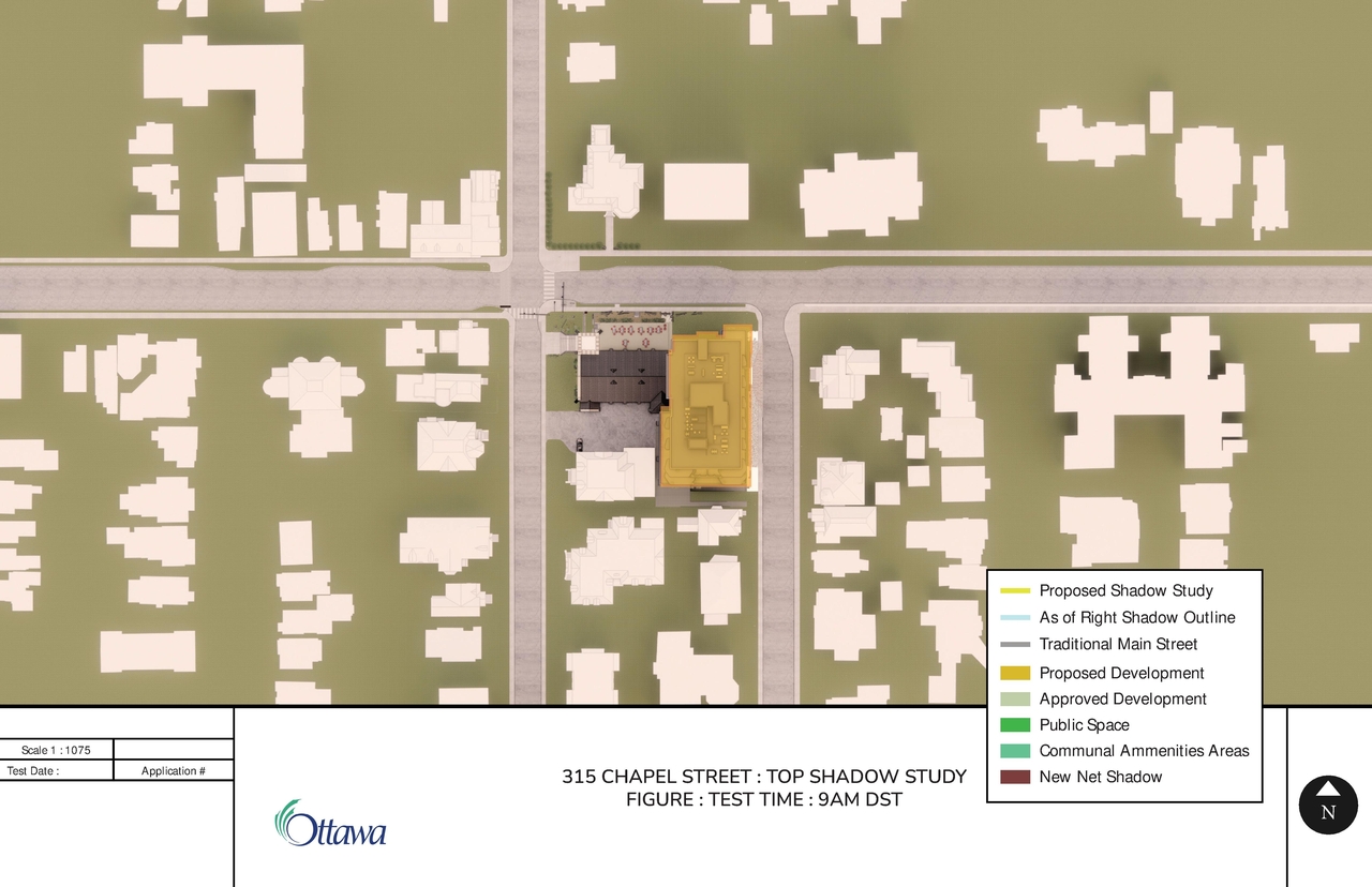 Construction site plan for project from page 71 of the file '2024-02-12 - Urban Design Review Panel - D02-02-24-0003'