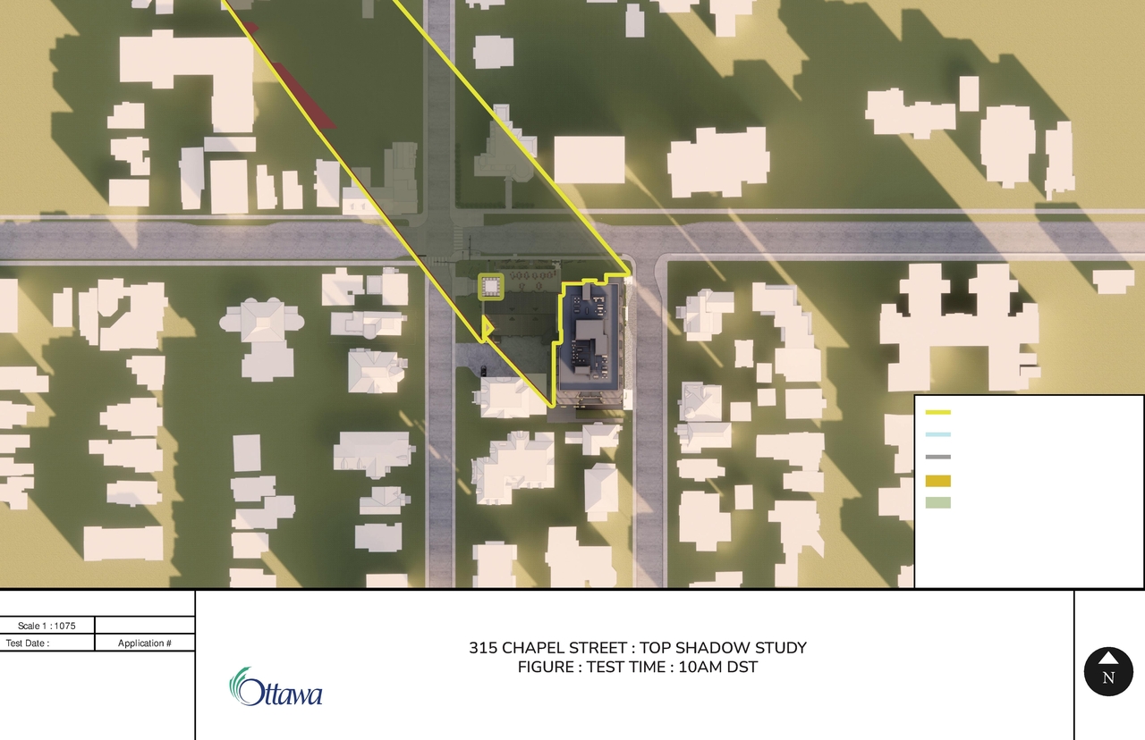 Construction site plan for project from page 72 of the file '2024-02-12 - Urban Design Review Panel - D02-02-24-0003'