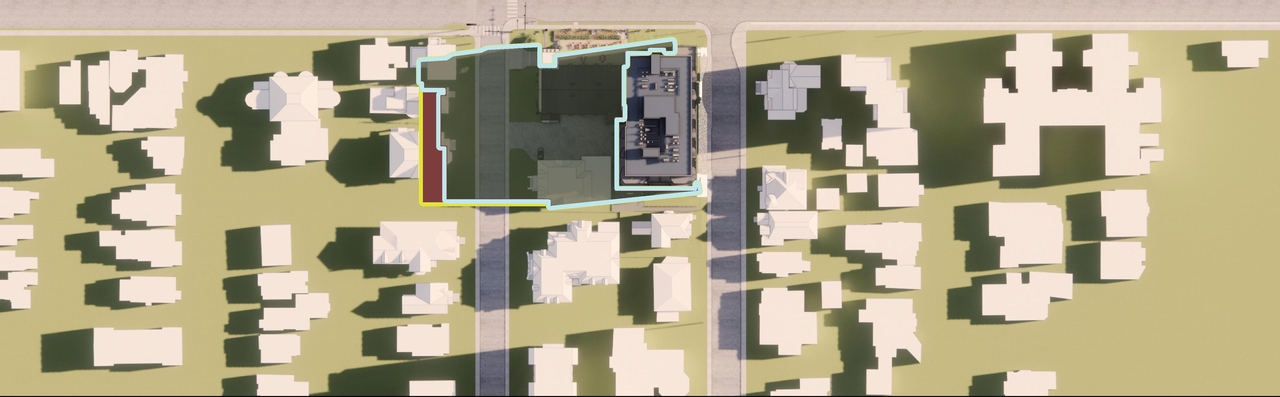 Construction site plan for project from page 79 of the file '2024-02-12 - Urban Design Review Panel - D02-02-24-0003'