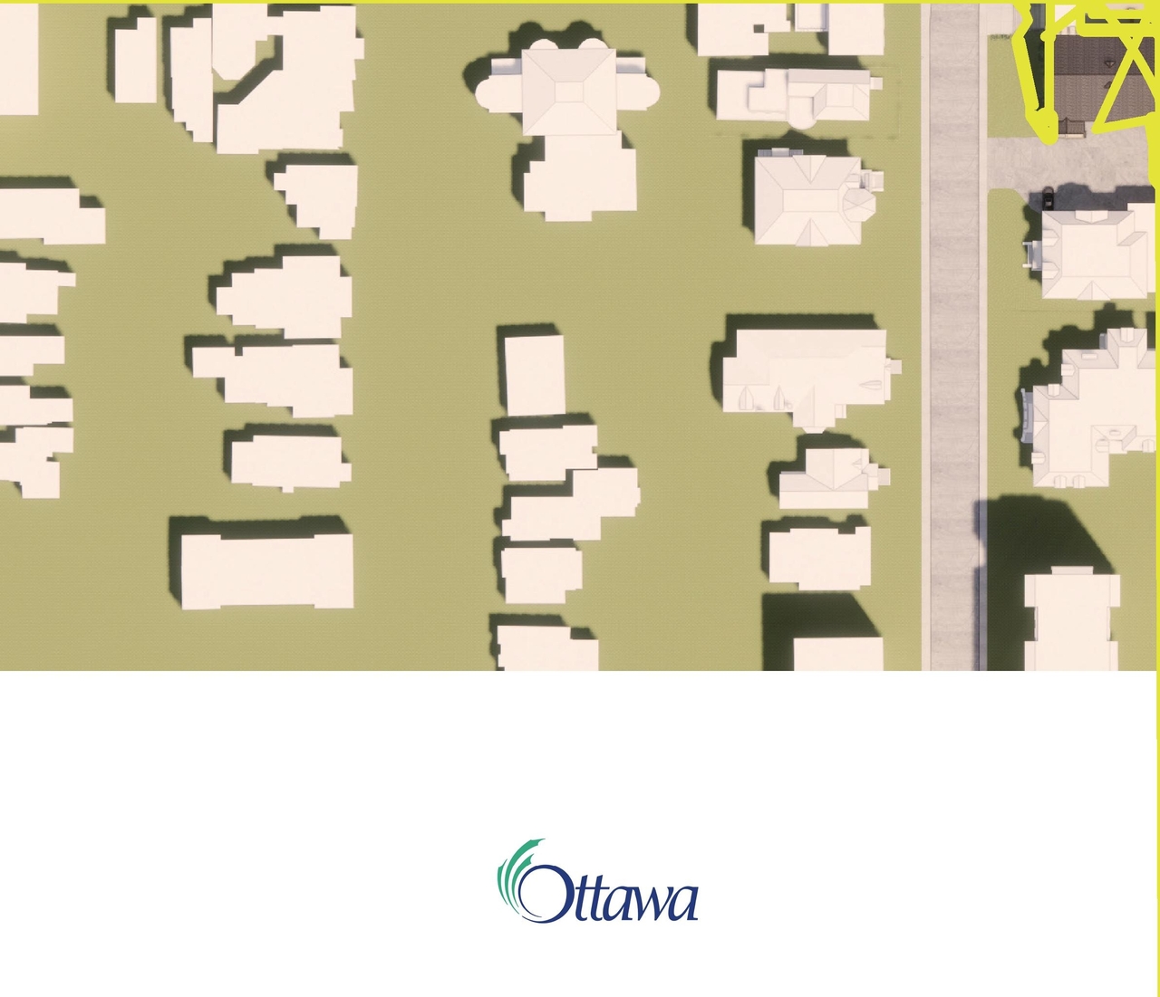 Construction site plan for project from page 83 of the file '2024-02-12 - Urban Design Review Panel - D02-02-24-0003'