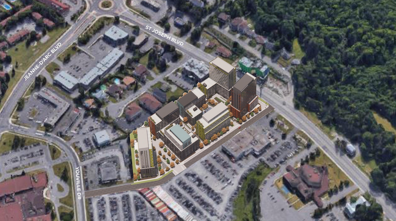 Rendering of building from page 17 of the file '2024-04-11 - Design Brief - D02-02-24-0006'