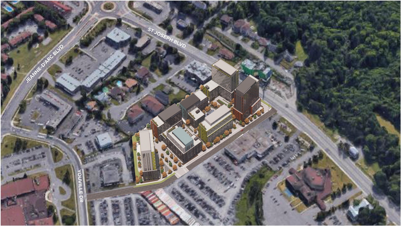 Rendering of building from page 17 of the file '2024-04-11 - Design Brief - D02-02-24-0006'