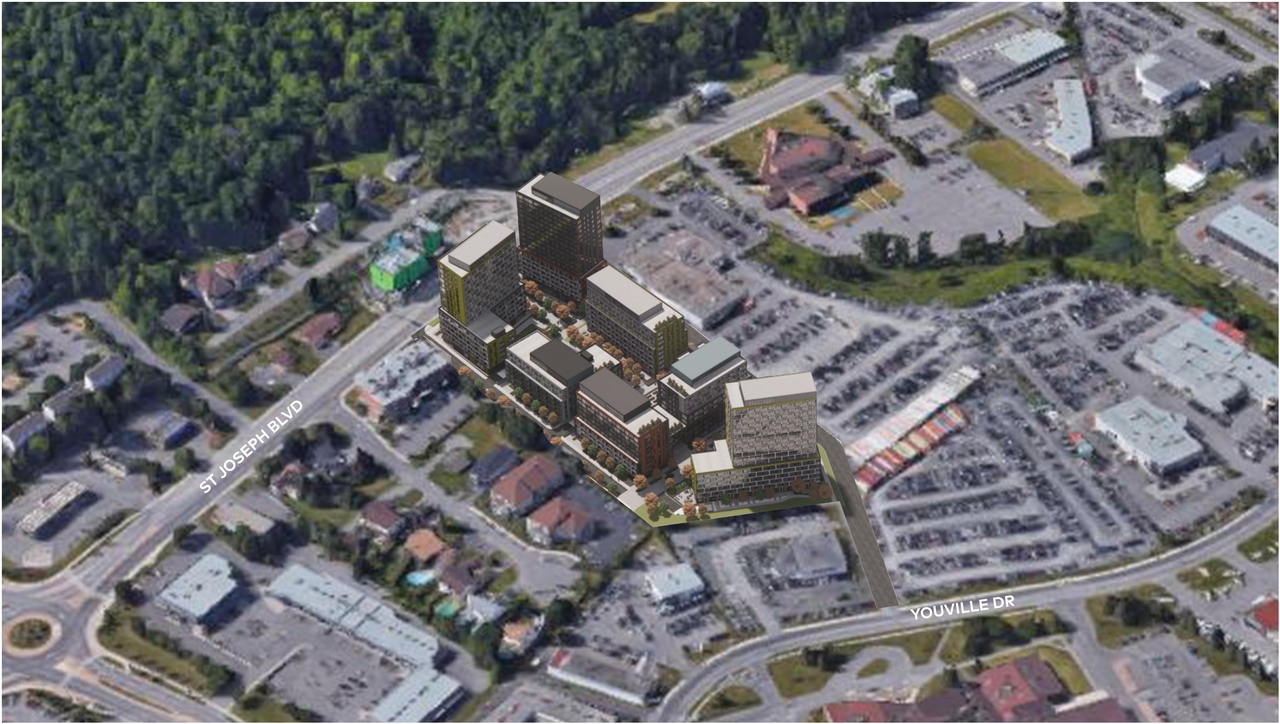 Rendering of building from page 18 of the file '2024-04-11 - Design Brief - D02-02-24-0006'