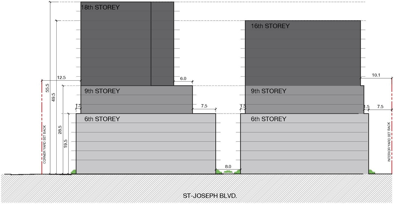Construction site plan for project from page 21 of the file '2024-04-11 - Design Brief - D02-02-24-0006'