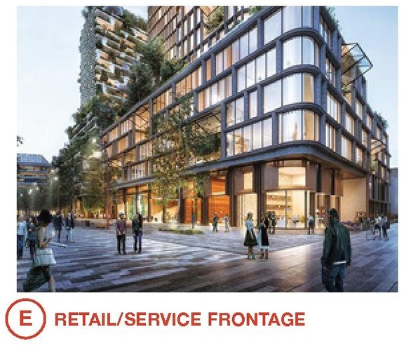 Rendering of building from page 24 of the file '2024-04-11 - Design Brief - D02-02-24-0006'