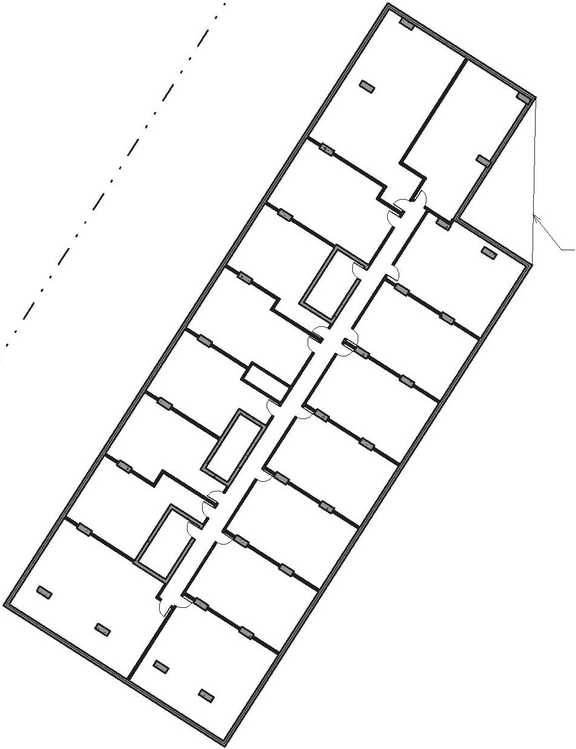 Floor plan for project from page 39 of the file '2024-04-11 - Design Brief - D02-02-24-0006'