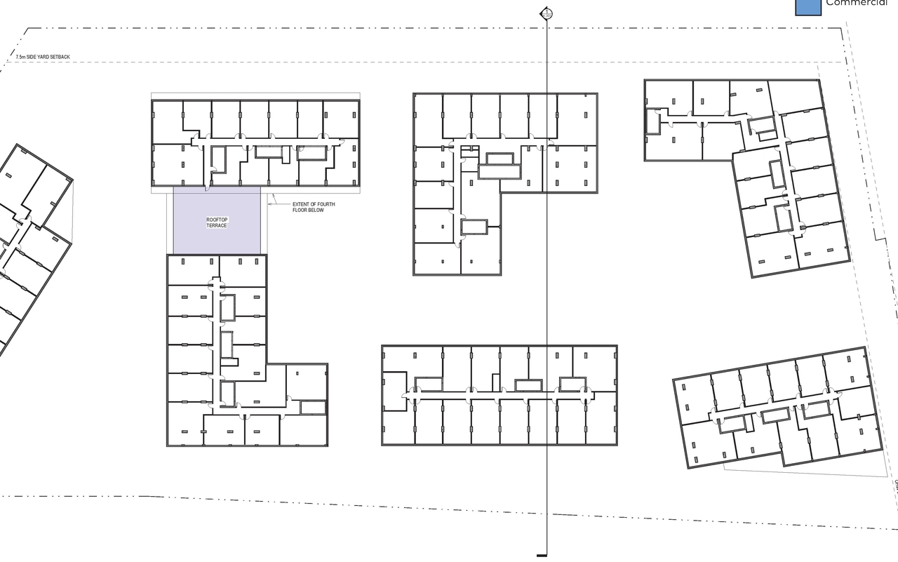 Floor plan for project from page 40 of the file '2024-04-11 - Design Brief - D02-02-24-0006'