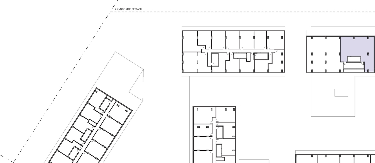 Floor plan for project from page 43 of the file '2024-04-11 - Design Brief - D02-02-24-0006'