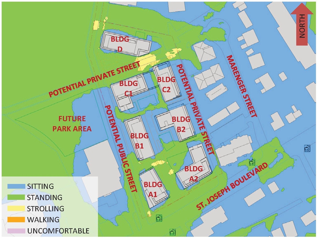 Construction site plan for project from page 70 of the file '2024-04-11 - Design Brief - D02-02-24-0006'