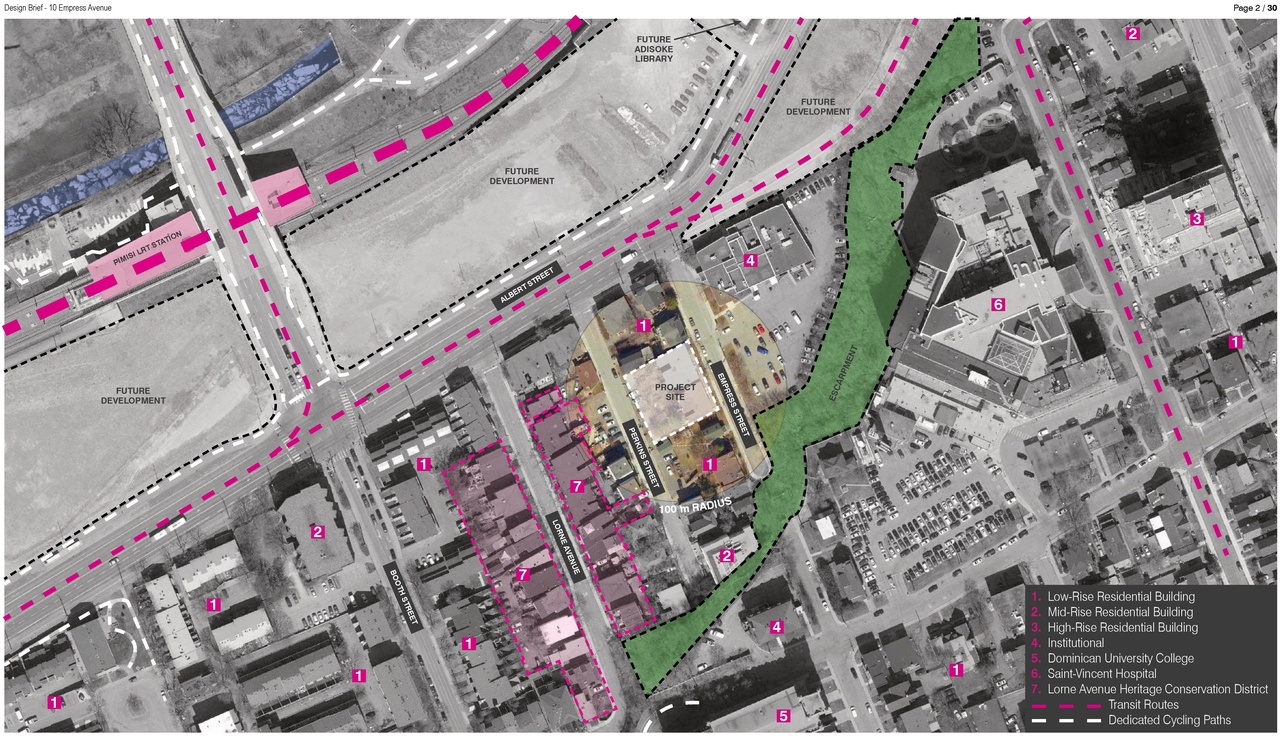 Construction site plan for project from page 2 of the file '2024-04-12 - Design Brief - D02-02-24-0007'